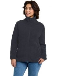 Jack Wolfskin Kurtka polarowa "High Curl" w kolorze granatowym rozmiar: XXL. Niebieskie kurtki Jack Wolfskin, xxl, bez wzorów, z materiału, bez kaptura. Za 343.73 zł.