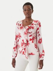 Artigli Bluzka ACBL004387 Biały Regular Fit. Białe bluzki Artigli, bez wzorów, z syntetyku, bez kołnierzyka, bez ramiączek. Za 419.99 zł.