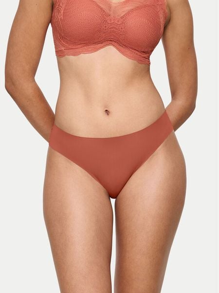 Triumph Figi klasyczne Pretty 10222241 Pomarańczowy. Brązowe figi Triumph, bez wzorów, z syntetyku. Za 39.99 zł.