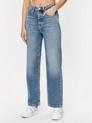 Tommy Hilfiger Jeansy WW0WW38906 Niebieski Relaxed Fit. Niebieskie jeansy Tommy Hilfiger, bez wzorów, z bawełny. Za 749.99 zł.