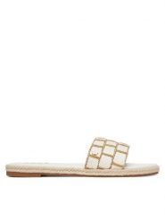 Roxy Espadryle E6018-5 Biały. Białe espadryle Roxy, bez wzorów, z materiału, bez obcasa. Za 119.99 zł.