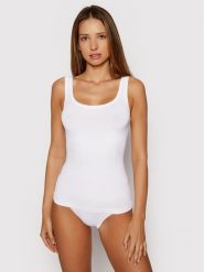 Hanro Podkoszulek Touch Feeling 1814 Biały Slim Fit. Białe koszule nocne Hanro, xs, bez wzorów, z syntetyku, bez ramiączek. Za 259.99 zł.