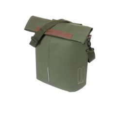 BASIL City Shopper torba rowerowa 14–16L z MIK hooks. Zielone shopper bag BASIL, bez wzorów, sportowe, bez dodatków. Za 304.95 zł.