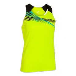 Tank top Joma Elite X. Czarne topy Joma, bez wzorów, sportowe, bez kołnierzyka, bez ramiączek. Za 149.50 zł.