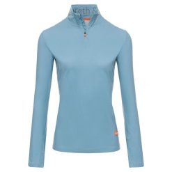 Bluza narciarska Damska Gareth & Lucas Fifty-Three. Zielone bluzy bez kaptura GARETH & LUCAS, na zimę, l, bez wzorów, z elastanu, bez kaptura, narciarskie. Za 179.99 zł.