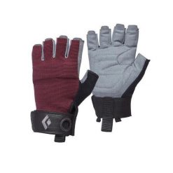 BLACK DIAMOND Rękawiczki damskie CRAG HALF-FINGER GLOVES-S-Bordowy. Czerwone rękawiczki Black Diamond, bez wzorów, sportowe. Za 69.99 zł.