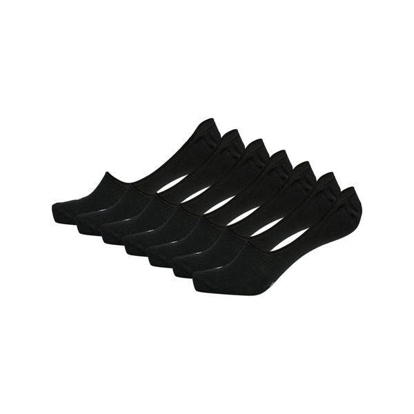 Zestaw 6-pak skarpetki stopki Hummel Chevron NO SHOW SOCKS. Czarne skarpetki Hummel, bez wzorów. Za 76.90 zł.