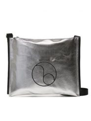 Nobo Torebka NBAG-N0910-C022 Srebrny. Szare listonoszki NOBO, bez wzorów, ze skóry, bez dodatków. Za 79.99 zł.