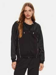 Champion Bluza 117474 Czarny Regular Fit. Czarne bluzy Champion, l, bez wzorów, z syntetyku, bez kaptura. Za 219.99 zł.