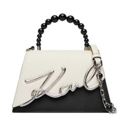 Torebka KARL LAGERFELD. Białe torebki klasyczne KARL LAGERFELD, bez wzorów, klasyczne, bez dodatków. Za 1,399.00 zł.