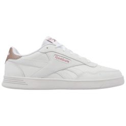 Buty treningowe damskie Reebok Court Advance. Białe buty treningowe Reebok, bez wzorów, bez zapięcia. Za 220.00 zł.