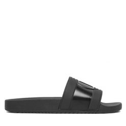 Klapki Bogner. Czarne klapki Bogner, bez wzorów, bez obcasa, bez zapięcia. Za 339.99 zł.