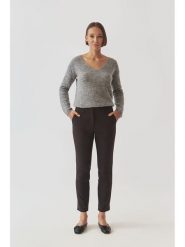 TATUUM Spodnie "Filimi" w kolorze ciemnobrązowym rozmiar: 44. Brązowe spodnie materiałowe Tatuum, bez wzorów, z materiału. Za 183.15 zł.