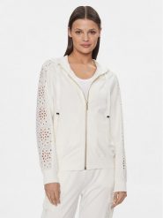 Fracomina Bluza FR24ST9013F432R1 Écru Regular Fit. Bluzy Fracomina, xs, bez wzorów, z bawełny, bez kaptura. Za 389.99 zł.