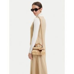 Torebka MICHAEL Michael Kors. Brązowe torebki klasyczne MICHAEL Michael Kors, bez wzorów, klasyczne, bez dodatków. Za 949.99 zł.