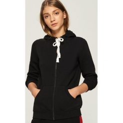 Dzianinowa bluza z kapturem - Czarny. Bluzy marki INOVIK. Za 49.99 zł.