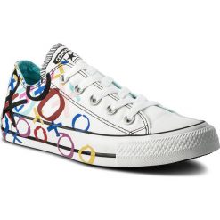 Trampki CONVERSE - Ctas Ox 159715C White/Hyper Magenta/Black. Trampki marki bonprix. W wyprzedaży za 199.00 zł.