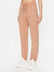 DKNY Sport Spodnie dresowe DP2P3114 Brązowy Regular Fit. Brązowe spodnie dresowe DKNY Sport, bez wzorów, z dresówki. Za 149.99 zł.