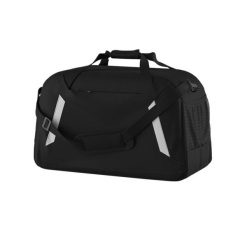 Torba sportowa Errea Baja. Czarne torby sportowe ERREA, bez wzorów, z materiału, na ramię. Za 246.40 zł.