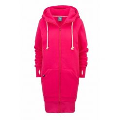 Bluza sportowa rozpinana z kapturem damska DEEP TRIP Luzak. Czerwone bluzy z kapturem DEEP TRIP, l, bez wzorów, z bawełny, z kapturem. Za 389.00 zł.