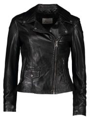 7eleven Skórzana kurtka "Atti" w kolorze czarnym rozmiar: 40. Czarne kurtki 7eleven, bez wzorów, ze skóry, bez kaptura. Za 374.19 zł.