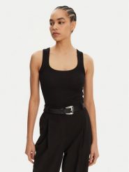 JACQUEMUS Top 243TO099-2381 Czarny Regular Fit. Czarne topy JACQUEMUS, xs, bez wzorów, z wiskozy, bez kołnierzyka, bez ramiączek. Za 1,259.00 zł.