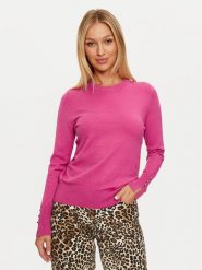 JDY Sweter Malou 15312026 Różowy Regular Fit. Czerwone swetry JDY, xl, bez wzorów, z syntetyku, bez ramiączek. Za 99.99 zł.