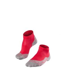 Skarpety damskie Falke RU4. Czerwone skarpetki Falke, bez wzorów, z materiału. Za 99.00 zł.