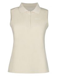 Icepeak Top funkcyjny "Bazine" w kolorze beżowym rozmiar: XL. Brązowe topy Icepeak, xl, bez wzorów, bez kołnierzyka, bez ramiączek. Za 48.95 zł.
