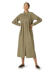 Ilse Jacobsen Sukienka w kolorze khaki rozmiar: 36. Brązowe sukienki Ilse Jacobsen, bez wzorów, z bawełny, bez kołnierzyka, bez ramiączek, maxi. Za 126.15 zł.