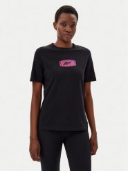 Reebok T-Shirt 100218927 139-18-00 Czarny Regular Fit. Czarne t-shirty Reebok, xl, bez wzorów, z bawełny, bez kołnierzyka, bez ramiączek. Za 69.99 zł.