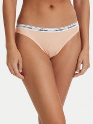 Calvin Klein Underwear Figi klasyczne 000QD5044E Pomarańczowy jasny. Brązowe figi Calvin Klein Underwear, bez wzorów, z bawełny. Za 79.99 zł.