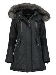 Canadian Peak Parka "Camilly" w kolorze czarnym rozmiar: S. Czarne płaszcze Canadian Peak, s, bez wzorów, bez kaptura. Za 316.45 zł.