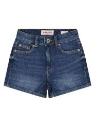 Vingino Szorty dżinsowe "Dora" w kolorze niebieskim rozmiar: 128. Niebieskie szorty Vingino, bez wzorów, klasyczne. Za 95.99 zł.