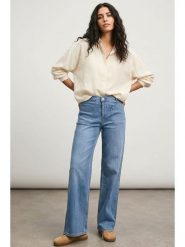 Blue Fire Dżinsy "Judy" - Wide leg - w kolorze niebieskim rozmiar: W30/L32. Niebieskie jeansy Blue Fire, l, bez wzorów, z bawełny. Za 204.95 zł.