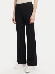 Guess Spodnie materiałowe V5YB11 KCX42 Czarny Regular Fit. Czarne spodnie materiałowe Guess, z aplikacjami, z materiału. Za 279.99 zł.