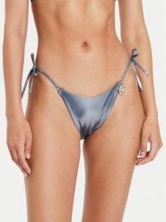 Guess Dół od bikini E4YO04 KCDG0 Niebieski. Niebieskie bikini Guess, z aplikacjami, z syntetyku. Za 189.99 zł.