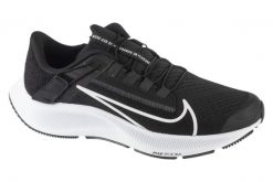 Buty do biegania damskie, Air Zoom Pegasus 38 Flyease. Czarne buty do biegania Nike, bez wzorów, z materiału, bez zapięcia, do biegania. Za 499.99 zł.