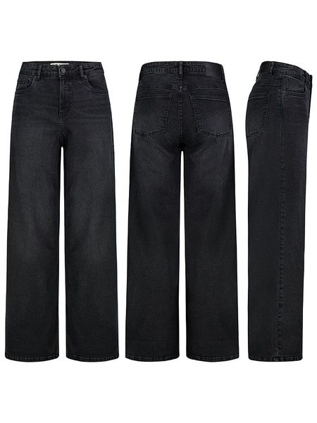 Sublevel Dżinsy - Comfort fit - w kolorze granatowym rozmiar: M. Niebieskie jeansy Sublevel, m, z aplikacjami, ze skóry, klasyczne, z podwyższonym stanem. Za 205.93 zł.