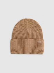 4F Czapka beanie damska - brązowy M. Brązowe czapki zimowe 4f, bez wzorów, z wiskozy, eleganckie. Za 59.99 zł.