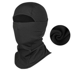 Czapka Balaclava Narciarska Termiczna Zima Couvrecou. Czarne czapki zimowe WEST BIKING, bez wzorów, z materiału, sportowe. Za 63.44 zł.