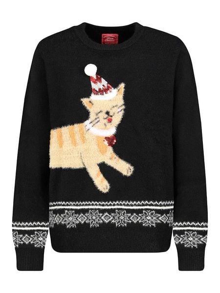 Sublevel Sweter w kolorze czarnym rozmiar: XL. Czarne swetry Sublevel, xl, bez wzorów, bez ramiączek. Za 100.28 zł.