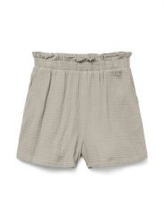 Vero Moda Szorty w kolorze beżowym rozmiar: M. Brązowe szorty Vero Moda, bez wzorów, z bawełny. Za 97.05 zł.