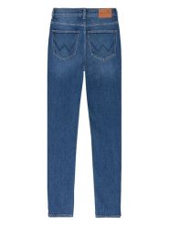 Wrangler Dżinsy - Skinny fit - w kolorze niebieskim rozmiar: W31/L32. Niebieskie jeansy Wrangler, l, z aplikacjami, klasyczne, z podwyższonym stanem. Za 163.26 zł.