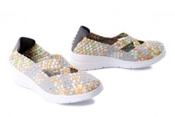 ROCK SPRING Zebu grey veggie, półbuty letnie damskie. Szare półbuty wsuwane Rock Spring, na lato, bez wzorów, rockowe, bez obcasa. Za 186.92 zł.