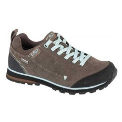 Damskie Zamszowe Buty Sportowe Elettra. Brązowe buty trekkingowe CMP, z gumy, bez zapięcia. Za 603.99 zł.