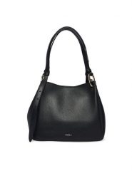 Furla Torebka Nuvola M WB02020 HSF000 CN O6000 Czarny. Czarne torebki klasyczne Furla, bez wzorów, ze skóry, bez dodatków. Za 1,709.00 zł.
