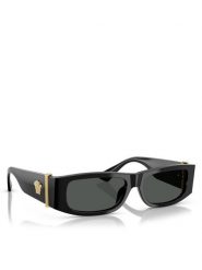 Versace Okulary przeciwsłoneczne 0VE4476U GB1/8755 Czarny. Czarne okulary przeciwsłoneczne Versace, bez wzorów, z tworzywa sztucznego. Za 889.99 zł.