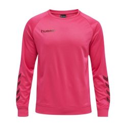 Bluza do piłki ręcznej dla dorosłych Hummel Promo Poly Sweatshirt. Czerwone bluzy bez kaptura Hummel, xl, bez wzorów, bez kaptura, do piłki ręcznej. Za 137.50 zł.