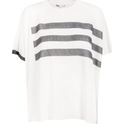 Sweter Y-3. Białe swetry marki Y-3, bez wzorów, z dzianiny, sportowe, bez ramiączek. W wyprzedaży za 357.00 zł.